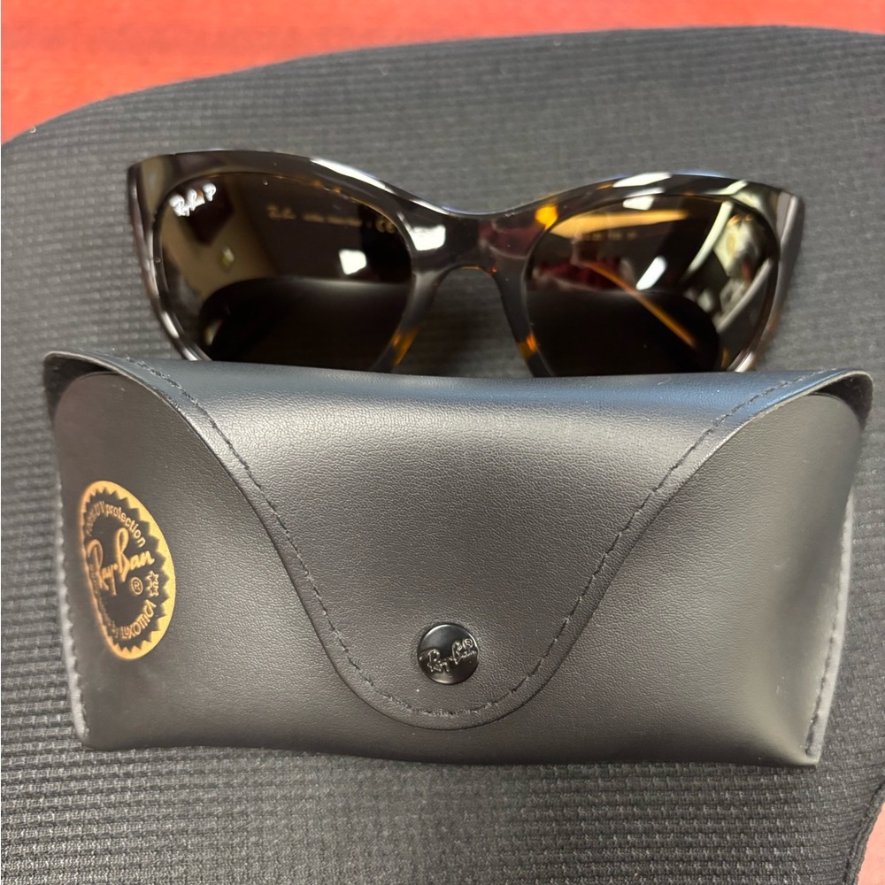 Polarized Ray-Ban w/case RB4216